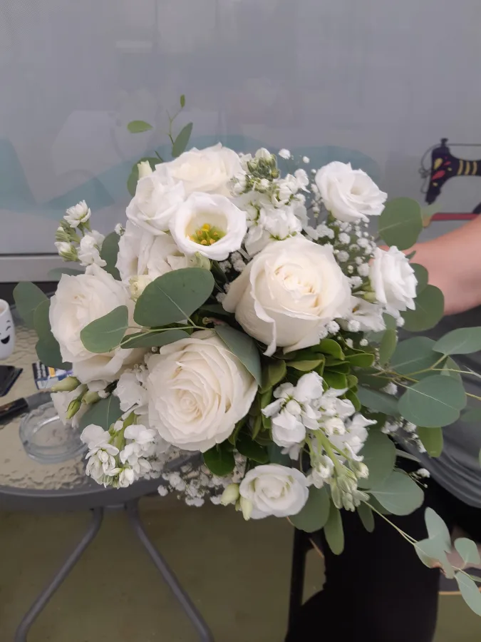 Bijeli buket za vječanje Zagreb.