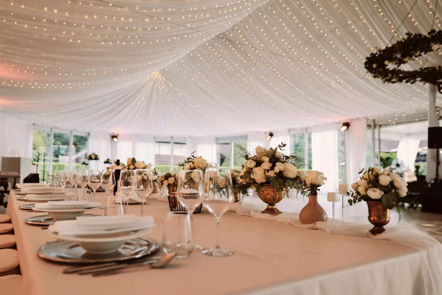 Dekoracija sale za vjenčanje