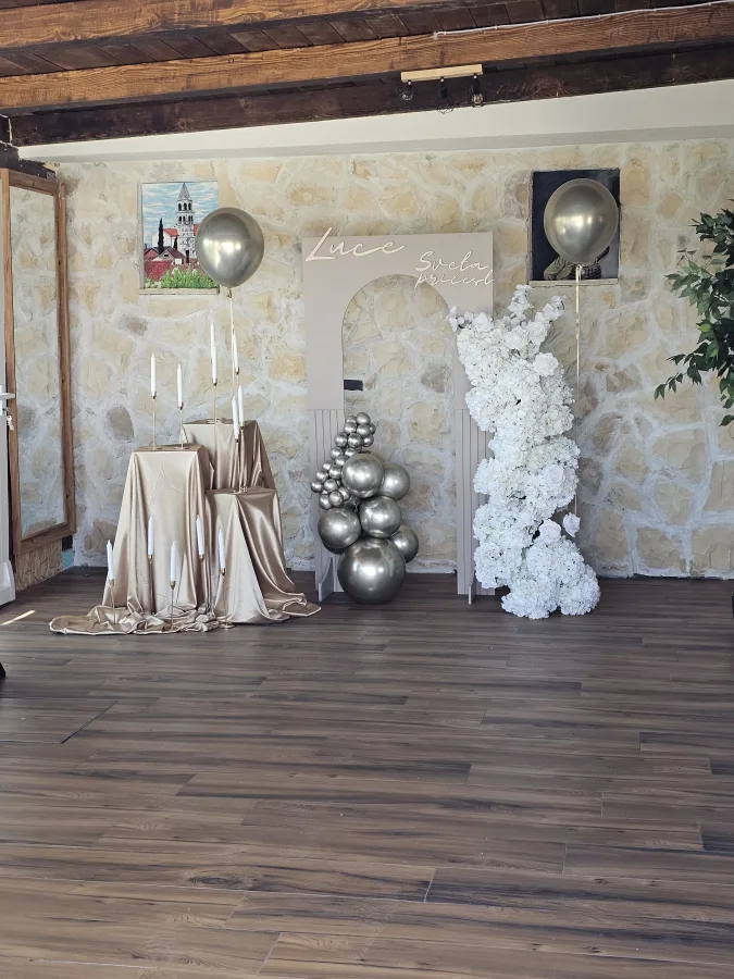 dekoracije za vjenčanje balou events sv.filip i jakov