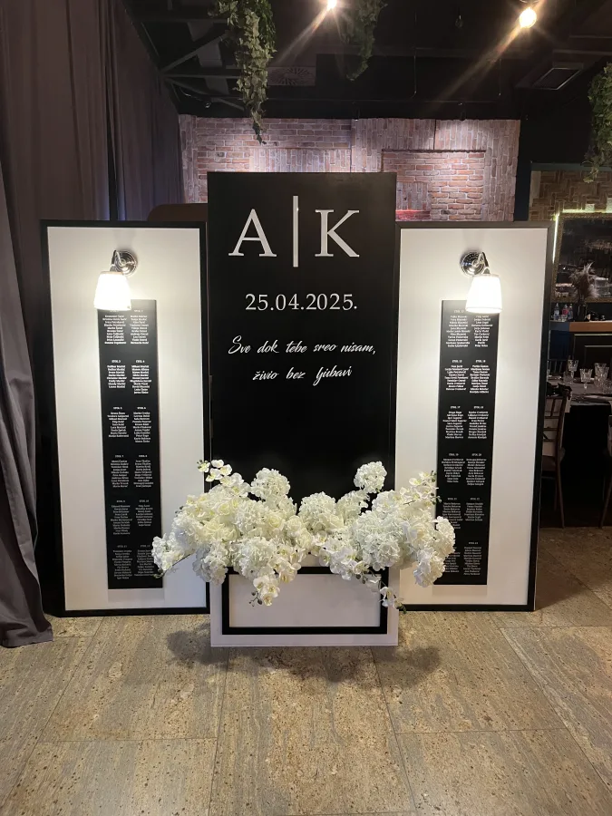 dekoracije za vjenčanje celebration station zagreb