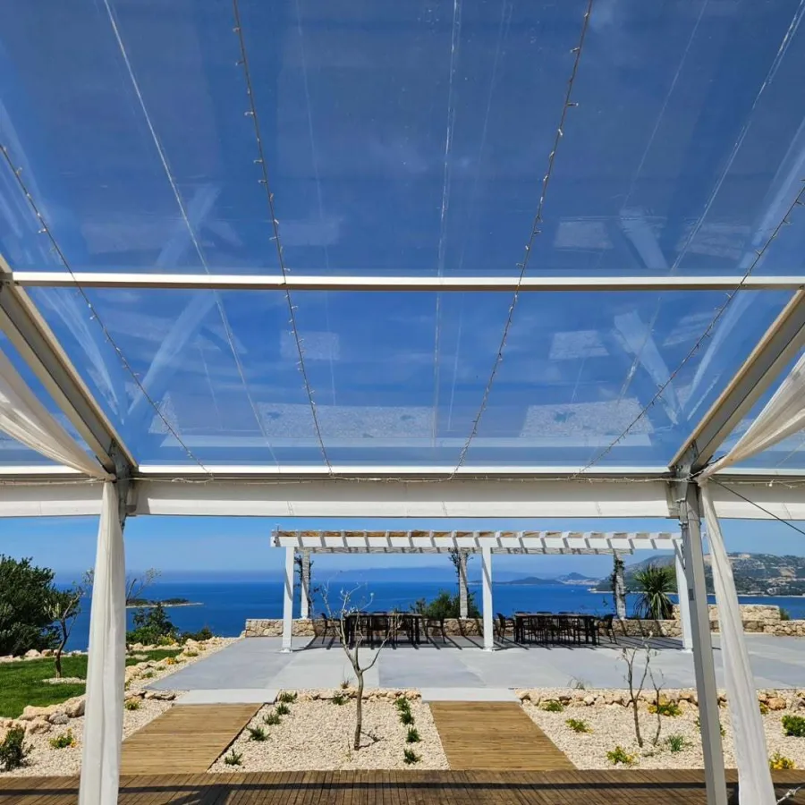 Terasa s pogledom na more i otoke Heritage Event Venue Duborvnik