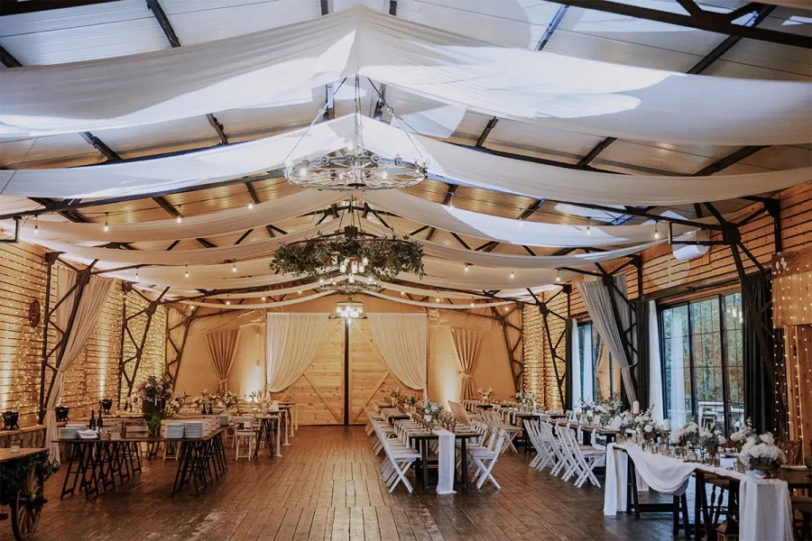 Velika dvorana za vjenčanje na Ranchu Kurilovec.