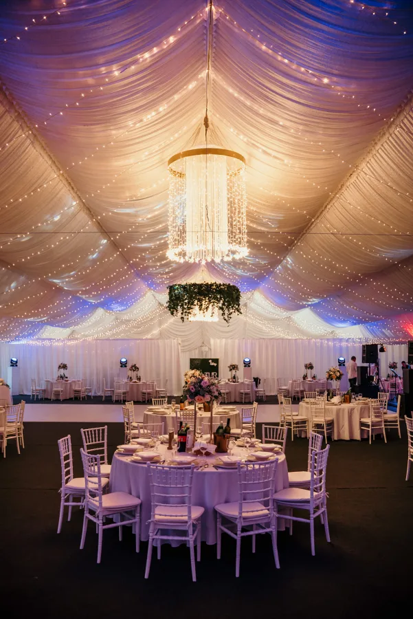 Unutrašnjost sale TheTur imanje za vjenčanje Velika Gorica.