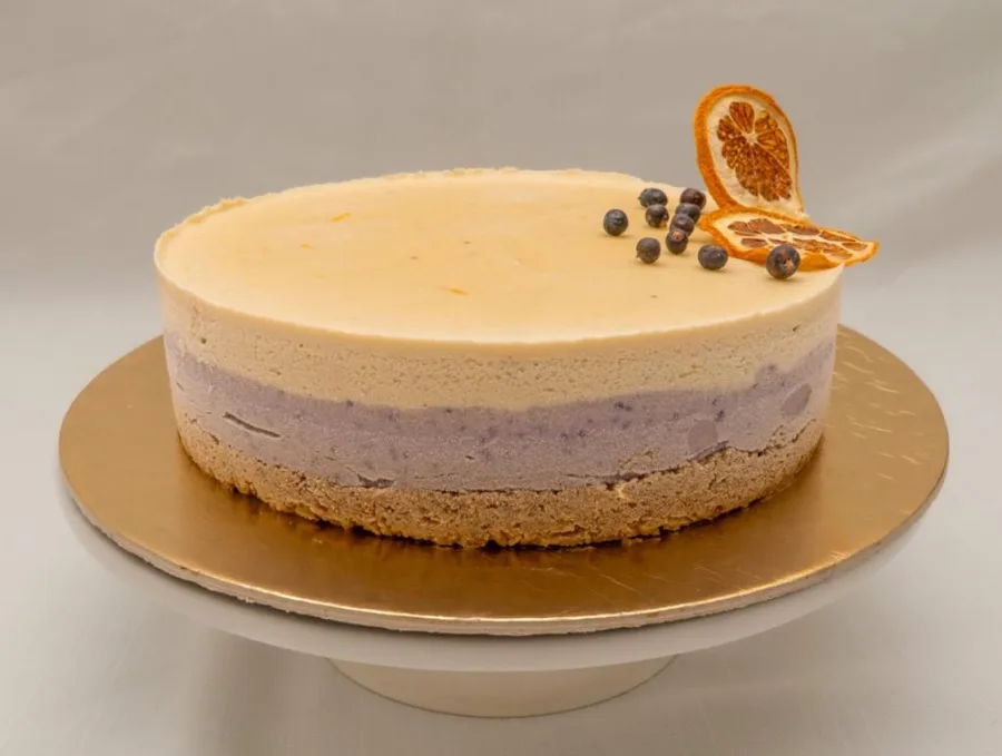 Cheesecake od borovnice kolač sa sirom i borovnicama.