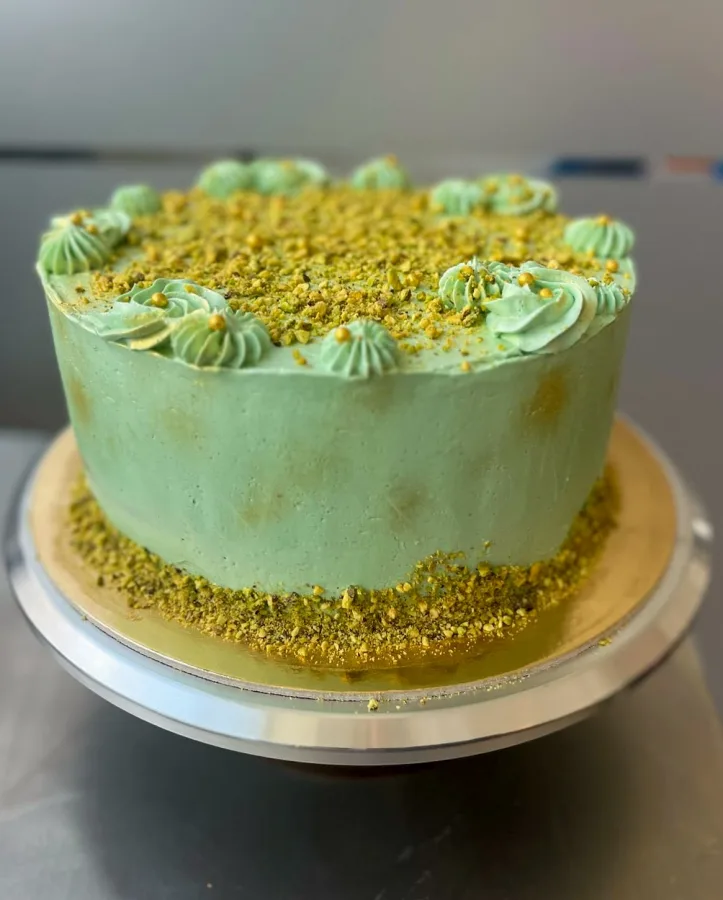 Zelena pistacio torta Split.