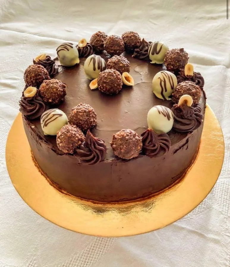 Čokoladna rafaelo torta za za rođendan Galetin split